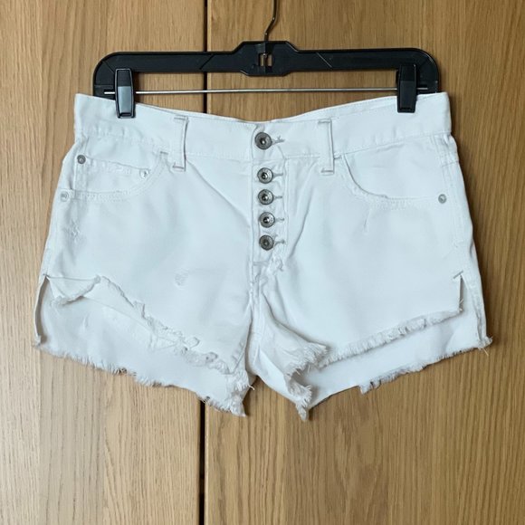 Free People Pants - Free People Runaway Cutoff Denim Shorts